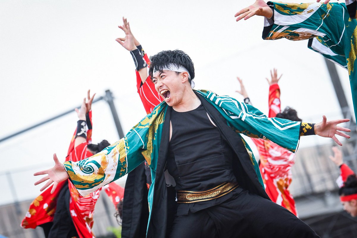 haruyosa23's tweet photo. 第22回 犬山踊芸祭
笑゛
06.06 石作公園メイン会場

踊芸祭始まりました！
今年の笑゛もかっこいい！！

#犬山踊芸祭 #笑゛ https://t.co/Cl6IEIBmNh