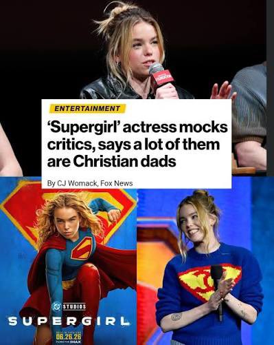 MajorAirpower's tweet photo. @WarnerBrosCA It’s gonna flop!!! White Christian Dad’s not welcome according to Milly! https://t.co/w0KC9PcQip