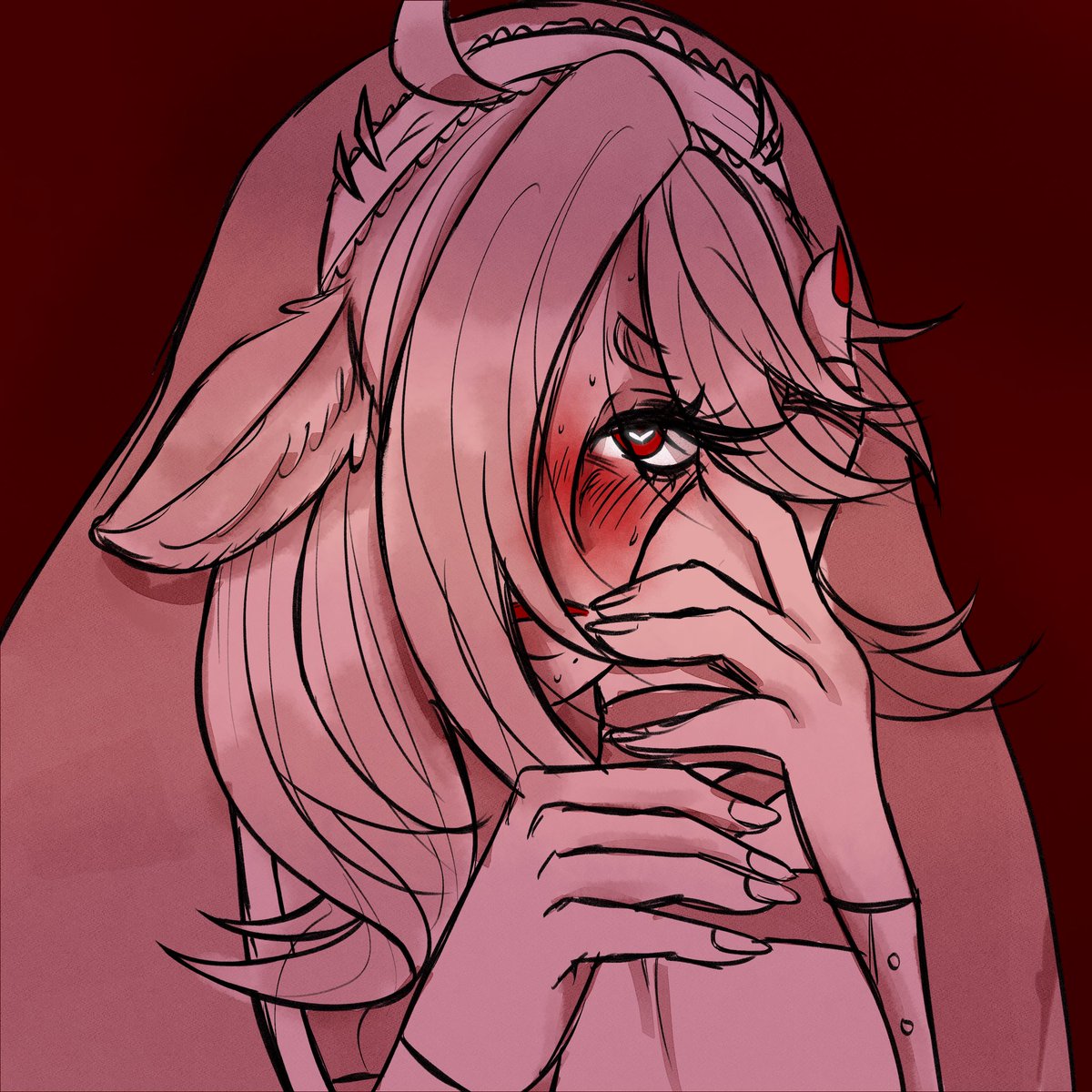 pinnipeach's tweet photo. i grovel and apologize profusely for my lack of yearning for the guildmaster 🧎🏻‍♀️ #flocksona #yumenvi https://t.co/PJBtNEWJe9