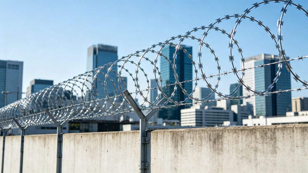 robin08021's tweet photo. Flat wrap razor wire is becoming really popular for urban projects this year. Cleaner look but still very effective.
robin@foccred.com
Mob: +86 15110069033
Robin from https://t.co/KqePzqqiMO
#RazorWire #FlatWrapRazorWire #ConcertinaRazorWire #HighSecurityFence https://t.co/59kFNyHq1k