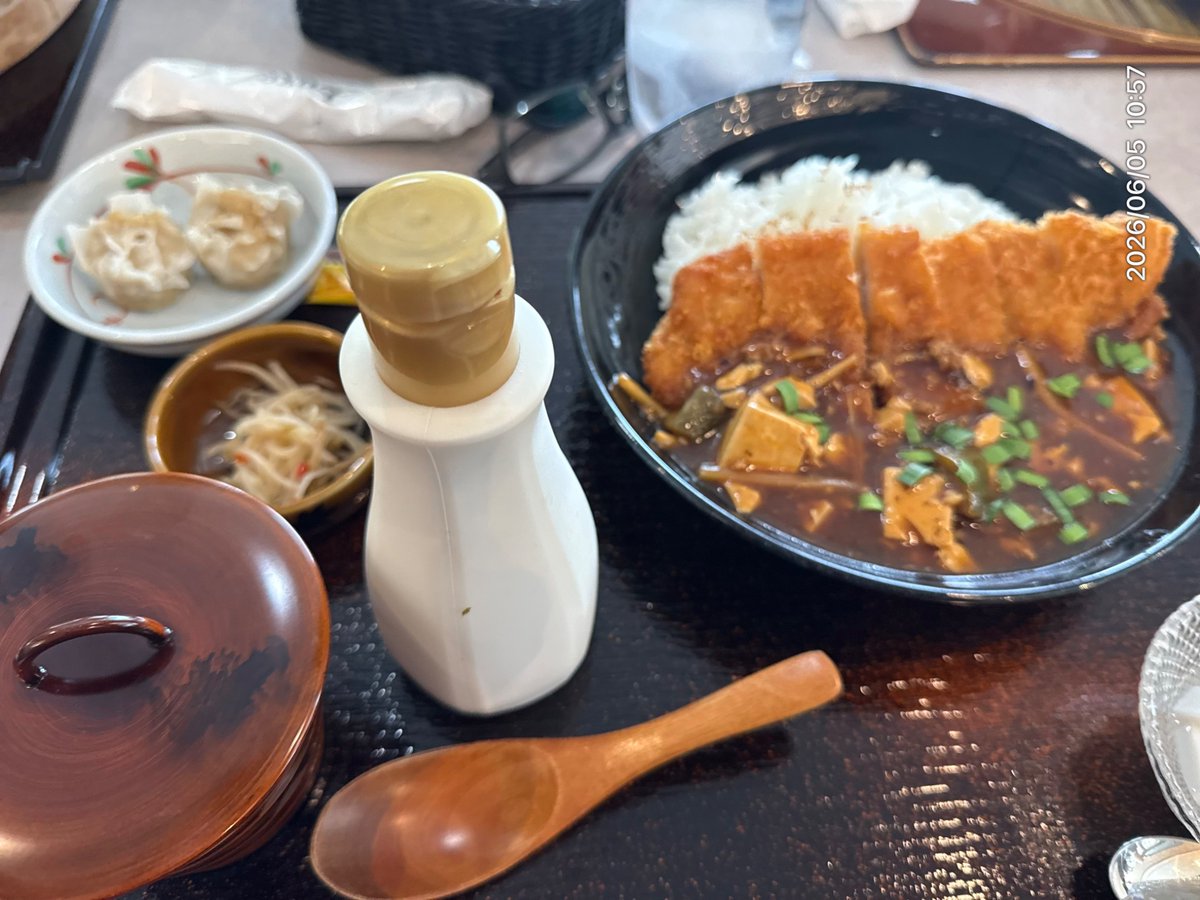 regaltokyo's tweet photo. おはようございます！
狛江は曇りです

薬膳にハマり中
麻婆にたっぷり薬膳で美味しかった😃

本日もよろしくお願いします！
#企業公式が朝の挨拶を言い合う
#企業公式が地元の天気を言い合う 
#企業公式春のフォロー祭り
#企業公式相互フォロー https://t.co/ITTKHzQCYj