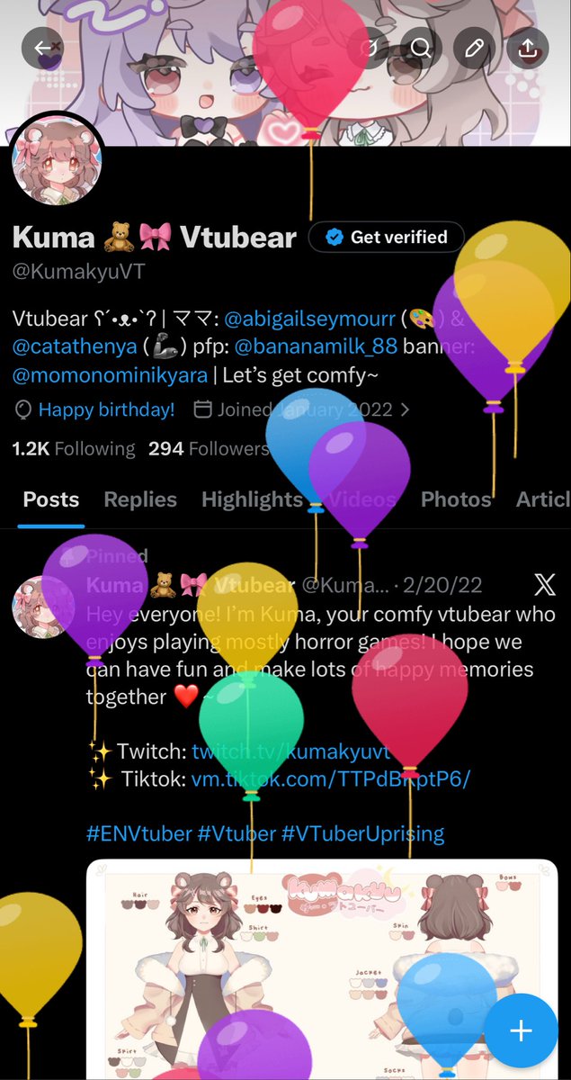 KumakyuVT's tweet photo. 🥳 https://t.co/fsM6XzIE4Q