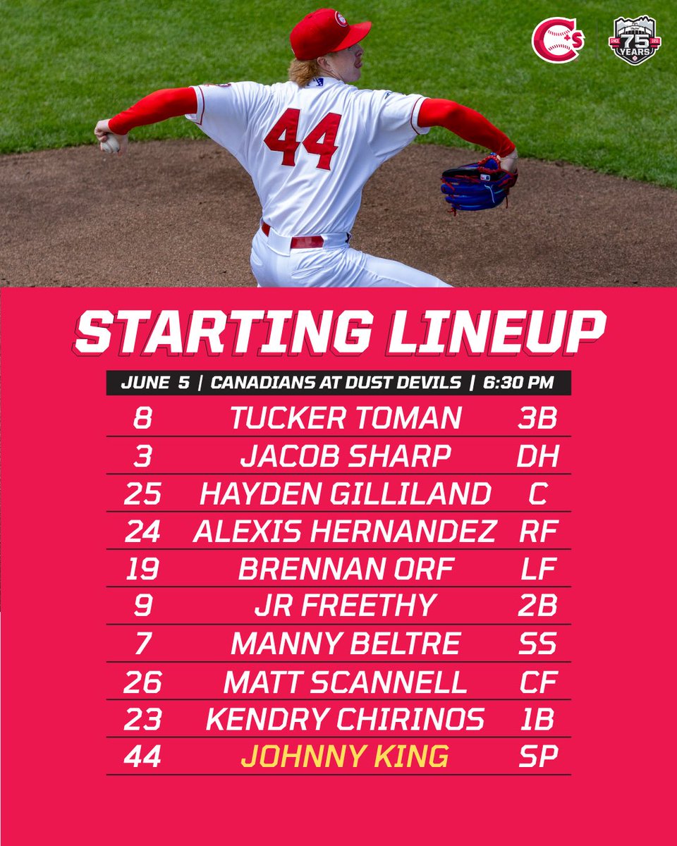 vancanadians's tweet photo. King us ♟️

⚾️ 6:30 pm
🏟️ Gesa Stadium
📍 Pasco, WA
📻 https://t.co/zTVwIqMVsH (pregame show starts at 6pm) https://t.co/CLR0gKNAsS