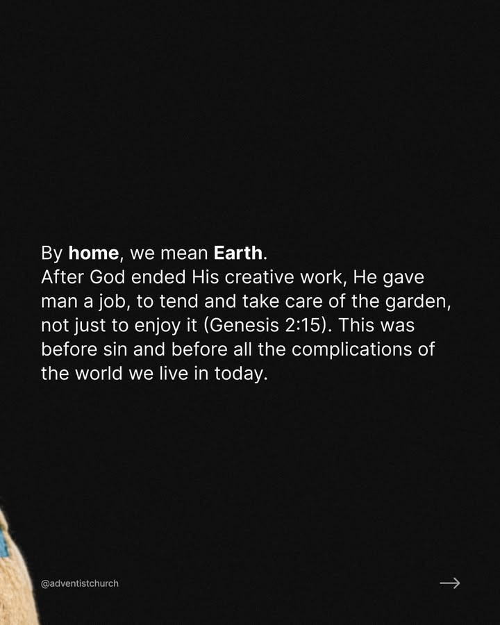 adventistchurch's tweet photo. As marred as this world has become because of sin, it is still beautiful, and it is still our home until God makes all things new (Revelation 21:5). 

But while we wait for that day, we have a responsibility to do our part now. How we treat this earth reflects what we believe about the One who made it.

Share this post to your stories.