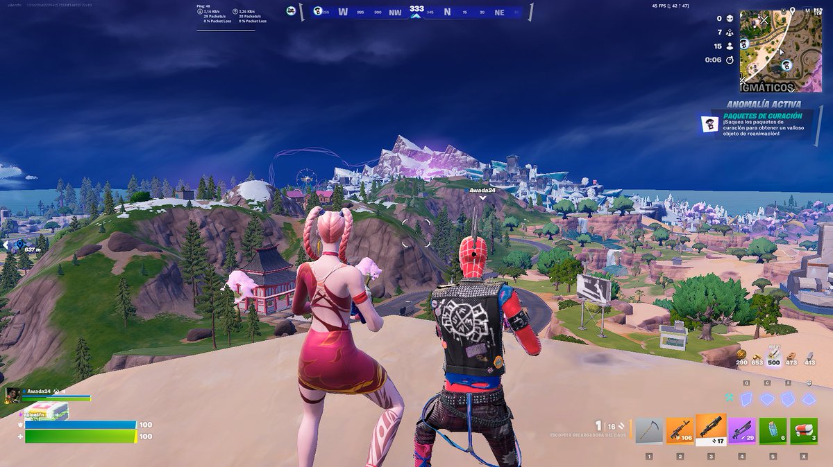 FortnightFN's tweet photo. Una foto del dúo para despedir la temporada. 👋🏻 https://t.co/f971uHm6e5