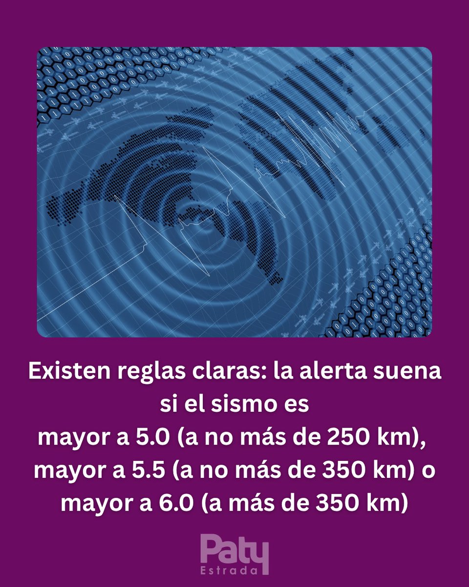 estradapaty's tweet photo. ¿Tembló y la alerta guardó silencio? 🚨🏢 El SASMEX solo se activa si la energía, magnitud y distancia representan un riesgo real para la ciudad, evitando pánico. ✨📉 ¡Déjame tu opinión!
#SismoCDMX #AlertaSismica #NoticiasMexico #ProteccionCivil #TemblorCDMX https://t.co/hM6rraXPVe