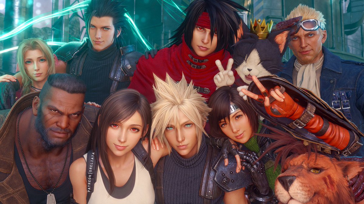 Sreliata's tweet photo. TIFAAAAAAAAA #FF7R #FFVIIR #FF7Revelation https://t.co/ubxJbc3TS3