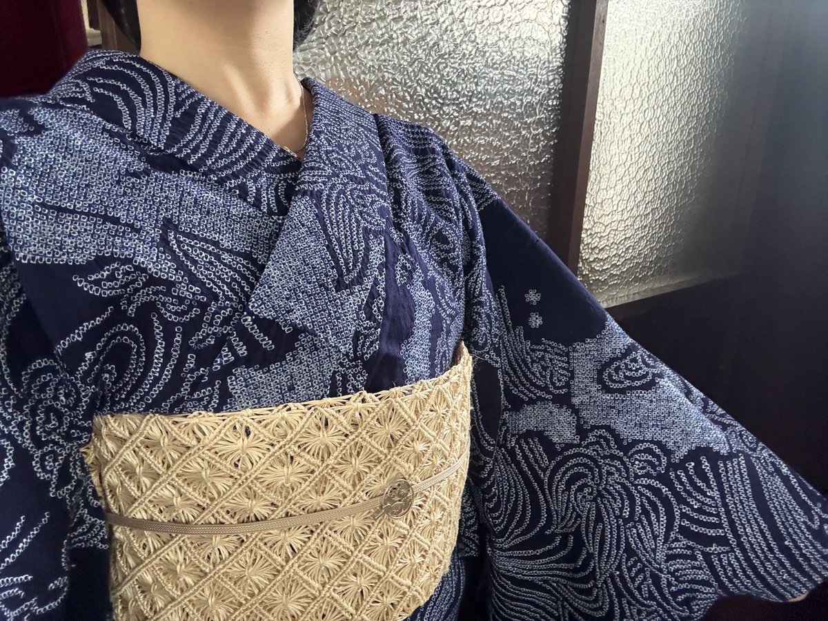 本日の? 今年も有松絞りまつりへ！ 去年と同じコーデだけど…私の 