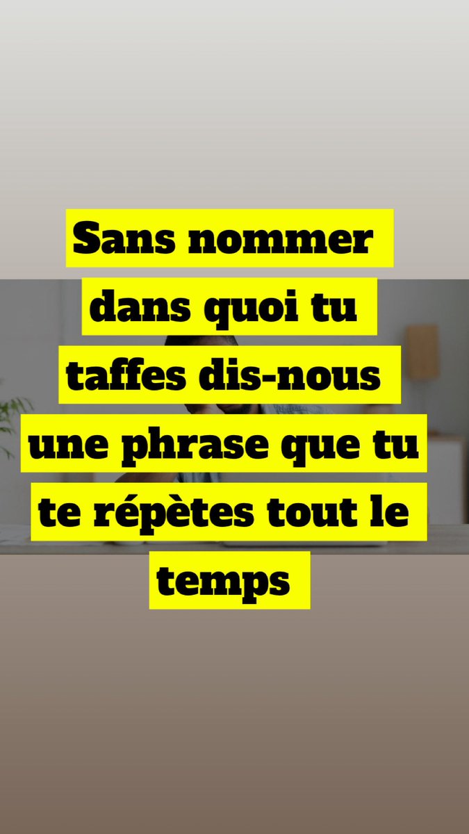 JLeoooooo's tweet photo. Sans nommer dans quoi tu taffes dis-nous une phrase que tu te répètes tout le temps https://t.co/P8chGeB64P