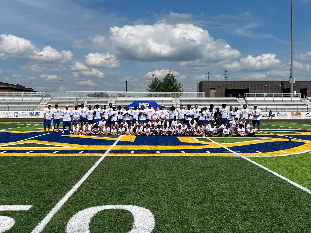 NLRFB's tweet photo. 2026 Youth Football Camp in the books!!  Future is REALLY BRIGHT!! https://t.co/oSnIHxrp1M
