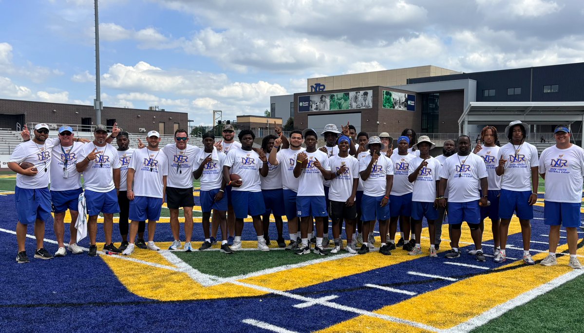 NLRFB's tweet photo. 2026 Youth Football Camp in the books!!  Future is REALLY BRIGHT!! https://t.co/oSnIHxrp1M