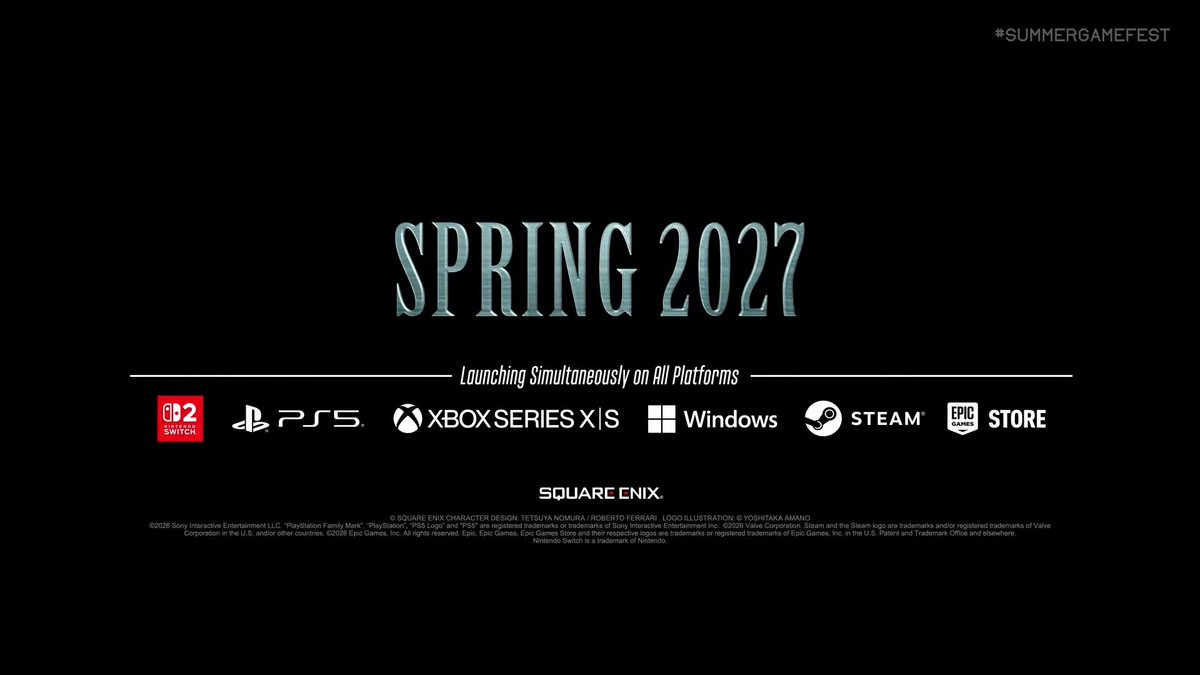 NotiPlay_'s tweet photo. FINAL FANTASY VII REVELATION SE LANZARÁ EN PRIMAVERA DE 2027.

#SummerGameFest https://t.co/vlW82mRcmN