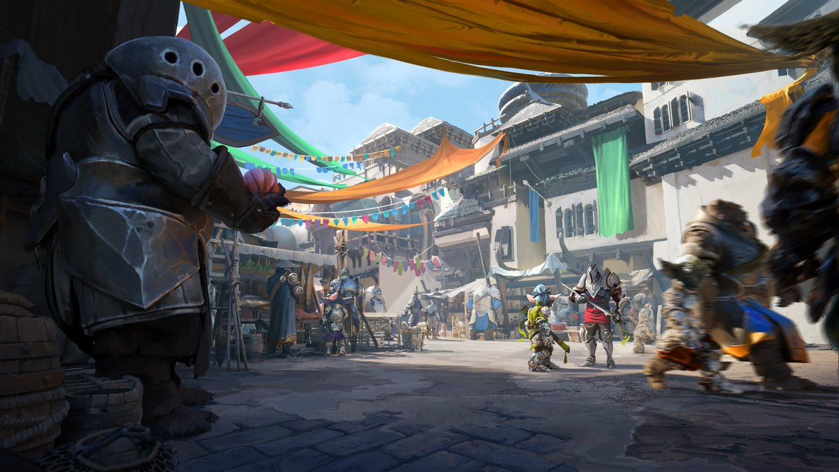 Kafei_'s tweet photo. Primeros concept arts de #GuildWars3 https://t.co/2KIpY1vvot