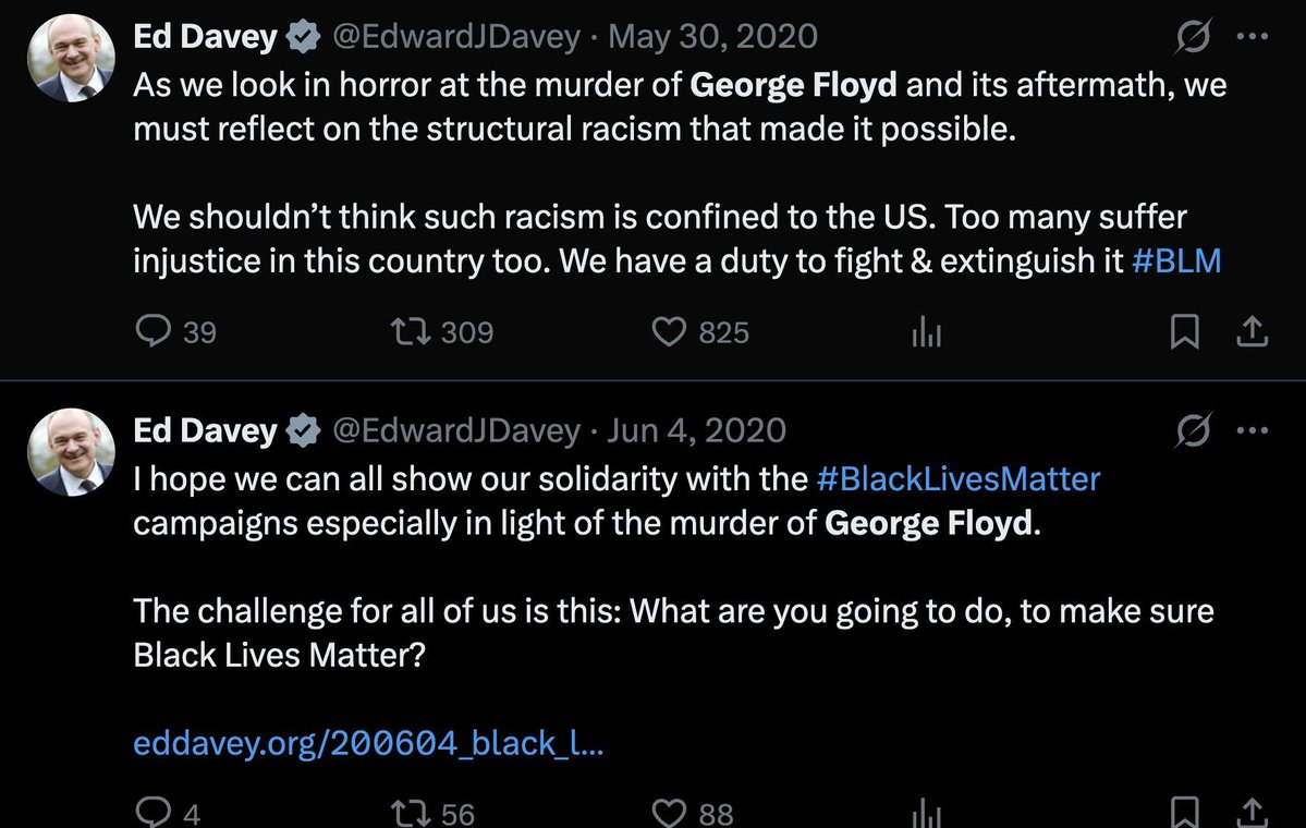 CayceL's tweet photo. @EdwardJDavey This is called a double standard:
Much like the policing policies in the UK. https://t.co/FZU7fA7Q9N