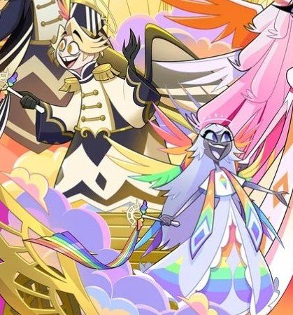 kamotaku_'s tweet photo. The concept of these two ending up together is starting to get more and more likely with every merch drop ngl, or at the very least Abel having feelings for Emily https://t.co/zxiGggbAIu