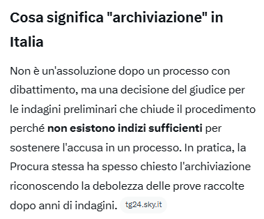 bitfulmind's tweet photo. @claudiodamico72 Ignorante!
Archiviazione significa che il GIP ha ritenuto non ci fossero prove sufficienti per andare a processo. Fosse capitato a te, t'avrebbero rovinato la vita, e nessuno ne avrebbe risposto.
Ignorante! https://t.co/DoRqSfZ3mw