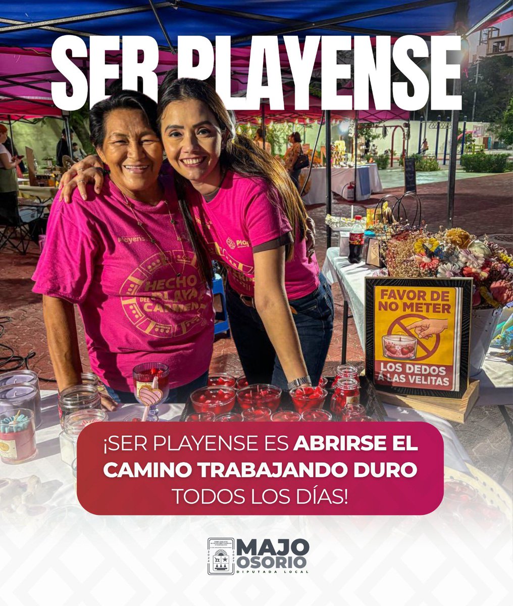 OsorioMariaJose's tweet photo. #SerPlayense es ponerle toda la energía a las ganas de trascender. No sólo para sacar adelante a sus familias, también para volverse protagonistas en la consolidación económica de nuestra región.

#CreerOtraVez
#CrecerEsEmprender
#AmemosPlaya❤️ https://t.co/jWe7Zn6HGE