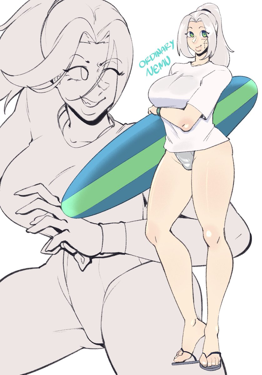 NemuOrdinary's tweet photo. Its almost summer🌊🔥 https://t.co/PIWeHjhhj5