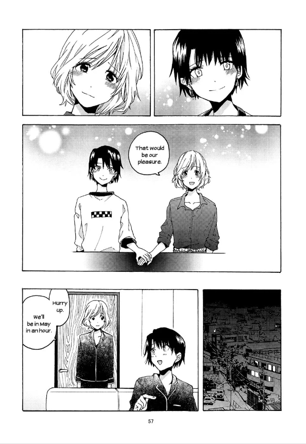 DailyYuriFix's tweet photo. The Meaning of Us by Kawauchi https://t.co/jwQCFtiA6G
