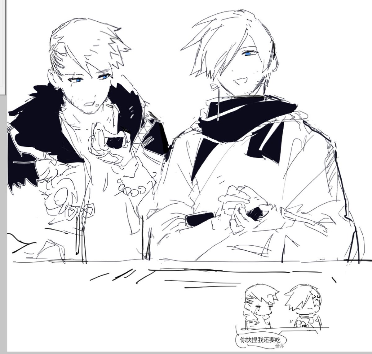 Ren4mi12367's tweet photo. 给朋友画的 https://t.co/nBVjCeuK0K