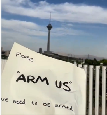RRHalda's tweet photo. First Lady @Flotus,

Today marks my twenty-fourth message.

It is Day 160 of the Lion and Sun Revolution.

I have asked you, twenty-four times to be exact, to please stand with Iranians as they struggle to simply stay alive under the repressive and illegal occupying regime.

I have asked you, twenty-four times to be exact, to speak on their behalf, to help amplify their voices in their demand for freedom from their murderers and executioners.

I have asked you, twenty-four times to be exact, to advocate for the end of the ceasefire, which is causing extreme mental, emotional, physical, and economic harm to innocent Iranians.

Today, on this twenty-fourth attempt, I am asking for something different.

Today, I ask that you please stand with Iranians in their request for arms.

Today, I ask that you please use your voice to further the reach of their request.

Today, I ask that you please advocate for their right to free themselves with our assistance.

An American Citizen

@MELANIATRUMP @POTUS @SecRubio @LindseyGrahamSC @netanyahu 
https://t.co/yAmJeRsP3D