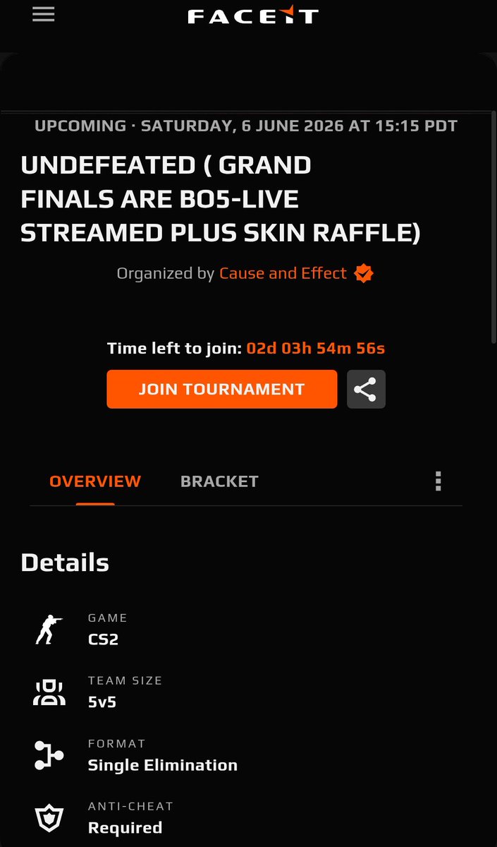 Cause3EffectTV's tweet photo. Last call to join in on this weekend's chaos with C&amp;E TV! Come play in the tournament or just enjoy the stream! Stay tuned to the stream for a chance to win some holos and an AK Asiimov! https://t.co/dqj4WRoEqV