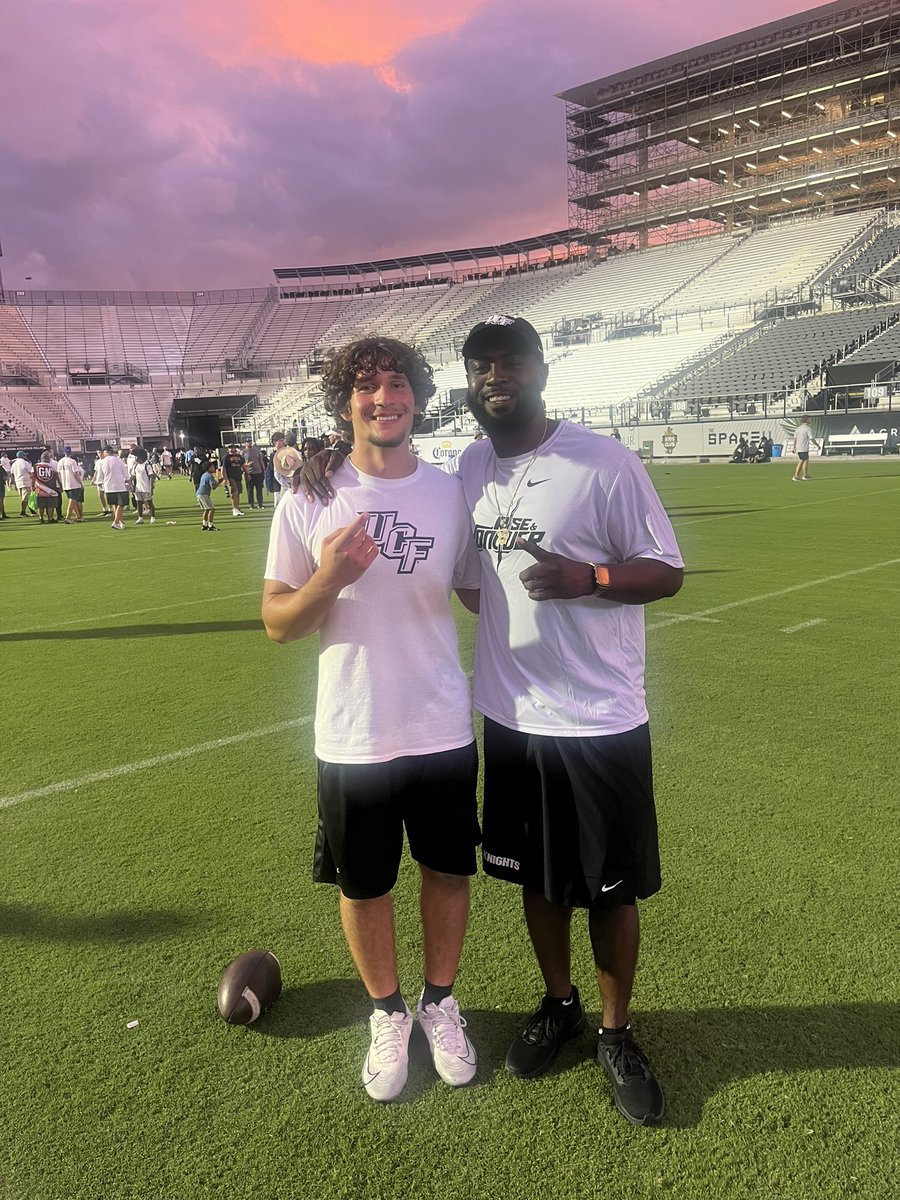 RoccoManago27's tweet photo. Great time competing @UCF_Football camp last night‼️

@CoachDrico @McKenzieMil10 @RecruitingBh @CS904_ @ACHSRecruiting @iamjuice2_ https://t.co/6QrJI6mxQA