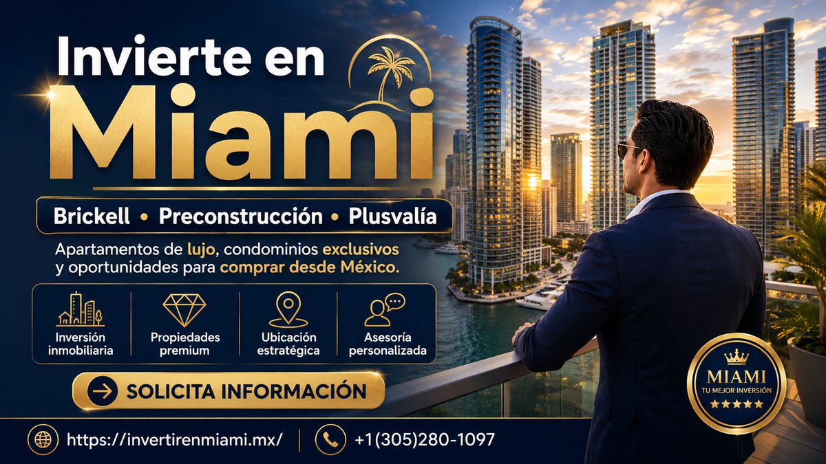 CSinergy's tweet photo. Echa un vistazo al último artículo de mi newsletter: «Apartamentos de Lujo en Brickell Miami, Departamento en Venta 2026» https://t.co/hRtsud775r via @LinkedIn https://t.co/nbOkZL6S6F
