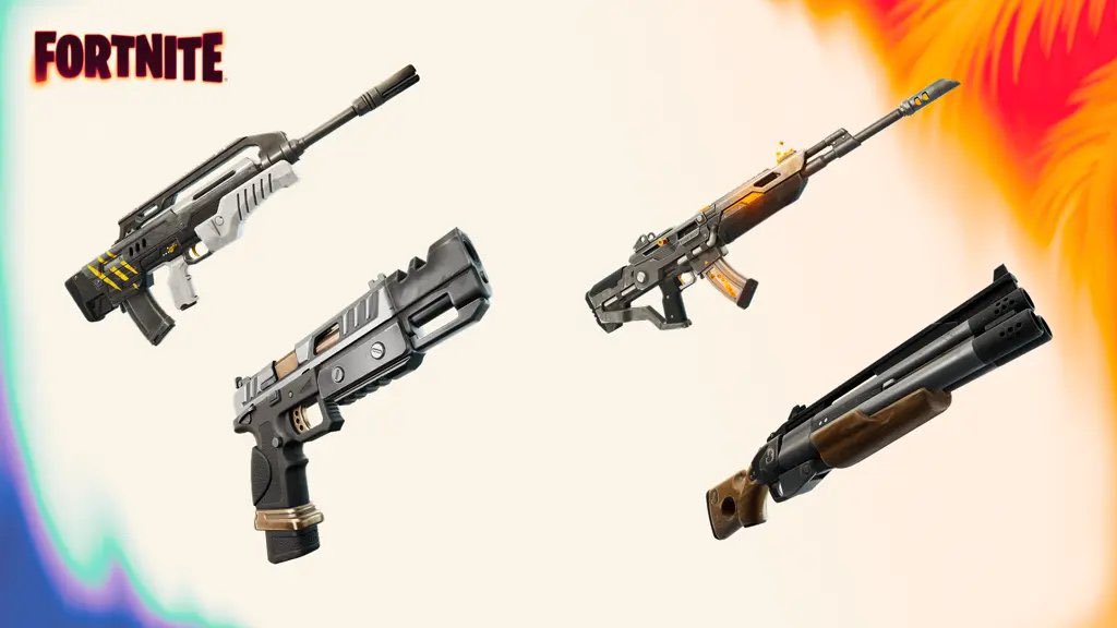 clairFNBR1's tweet photo. نطرة على الأسلحة القادمة معنا في الموسم الجاي 🔥🔥

#فورتنايت https://t.co/kiQFoY2vQo