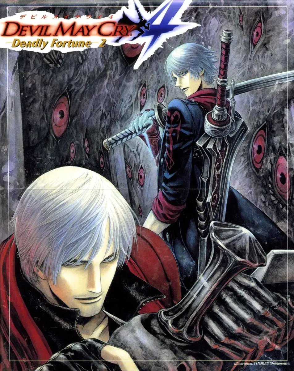 old_memory's tweet photo. Devil May Cry 4: Deadly Fortune by Shibamoto Thores (2009) https://t.co/kMx3IsnLjv