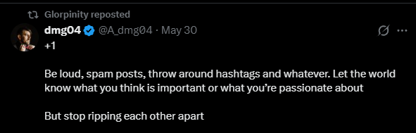 vorpalthrusts's tweet photo. @glorpinity Really funny you needed to engagement bait this, especially since they're not ripping bungies other title down for once and just being loud to get eyes on themselves.

Anyway here's a disingenuous rt of yours. https://t.co/PnLy6bpmD3