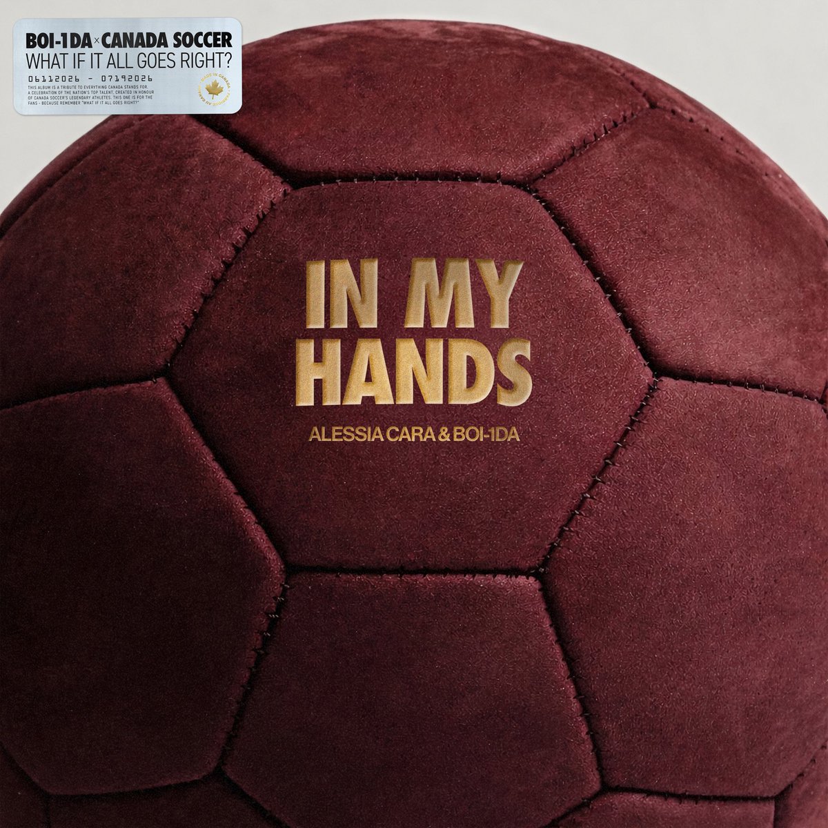 alessiacara's tweet photo. ‘IN MY HANDS’ OUT NOWWWW thank you legend @Boi1da 
go canadaaaaa 🇨🇦🇨🇦🇨🇦 https://t.co/YAgTWDZEcG https://t.co/rkYCYpSdwW