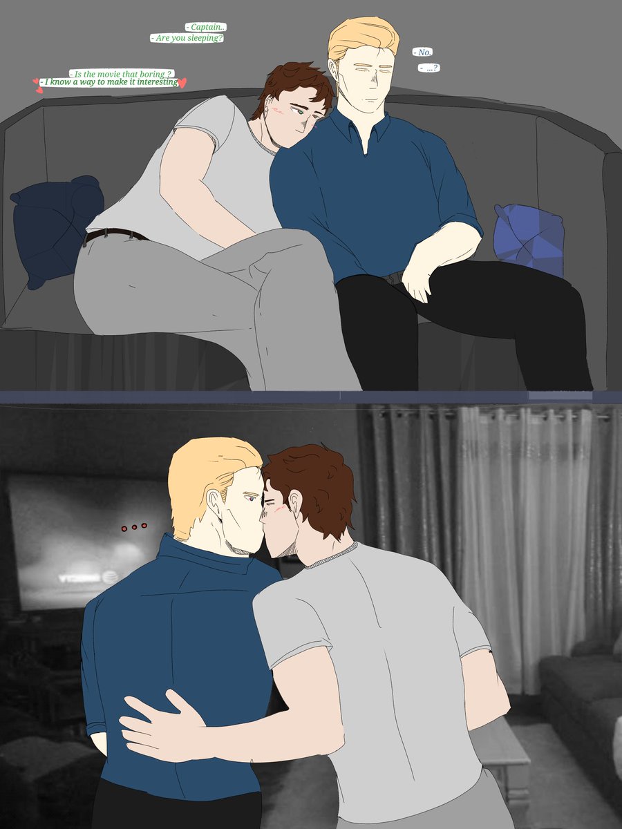 Meniferisation's tweet photo. ☆ Day: 5  Movie Night
How it started and how it eventually became. 
^*
#ChriskerWeek2026 #chrisker #AlbertWesker #ChrisRedfield https://t.co/KcG1jVdSLF