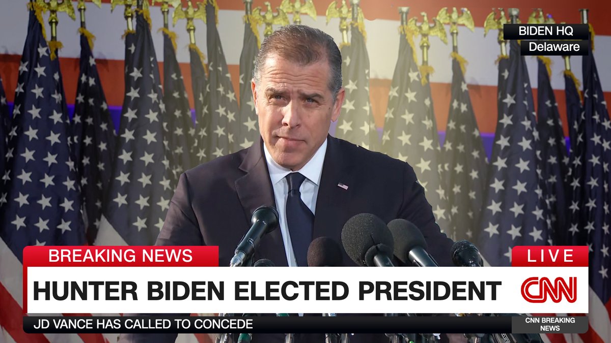 Hunter Biden 2028 tweet media