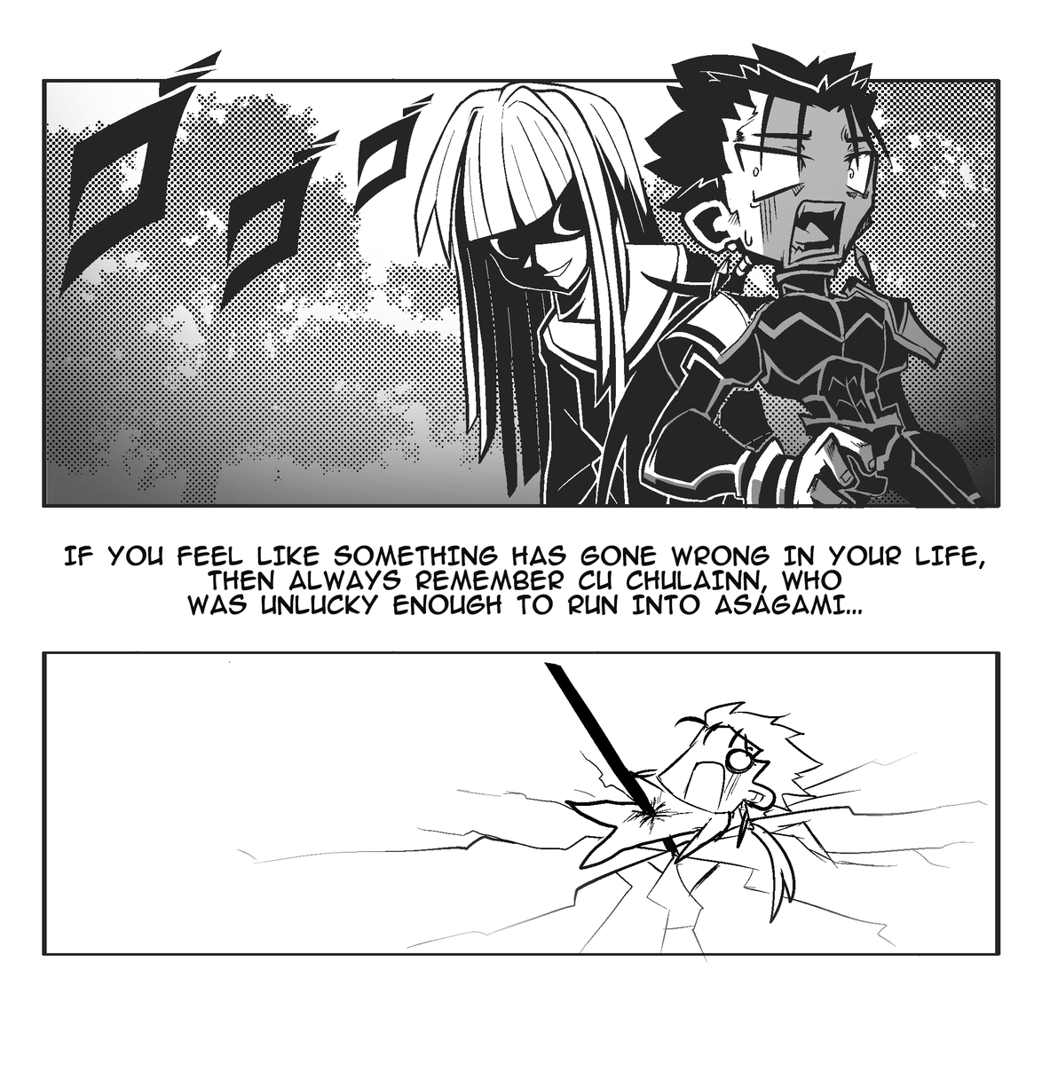 HigureRoom's tweet photo. Just don't ask.
#TYPEMOON #Type_Moon #FateGrandOrder #FateGO #FGO #Fate #KaranoKyoukai #Kara_no_Kyoukai #KnK #FateStayNight #FateSN #FSN #CuChulainn #Cu_Chulainn #Lancer https://t.co/3giV4Cj41j