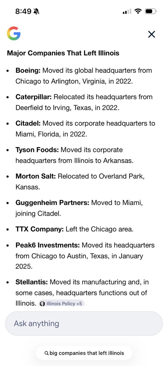 Jed1b's tweet photo. @TamiP111 @GovPritzker Quaker Oats announced TODAY they are leaving.   Unreal. https://t.co/F5o2NsgVtQ