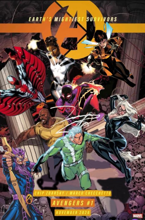 Sorazure15's tweet photo. Got bored so I tried something

Threw this Avengers Roster together, didn’t put a ton of thought into it but I like :) https://t.co/DYNg9Wj3nY