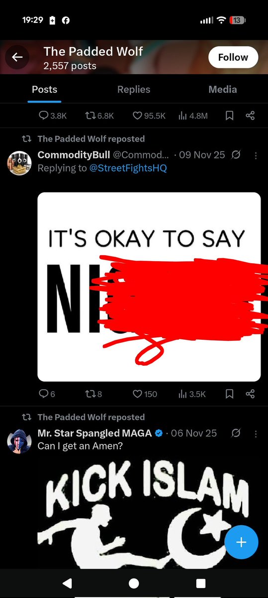 CryoLithius's tweet photo. Imagine being a babyfur and being a racist POS while using an OC that isn't a wolf at all LMAO

Surprising seeing someone use my OC of all things but what can ya do lmao https://t.co/pjDlGvBYgq