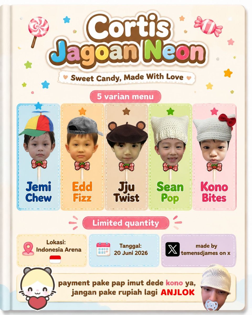 el, teteh cortis rest jgn sapu tweet media
