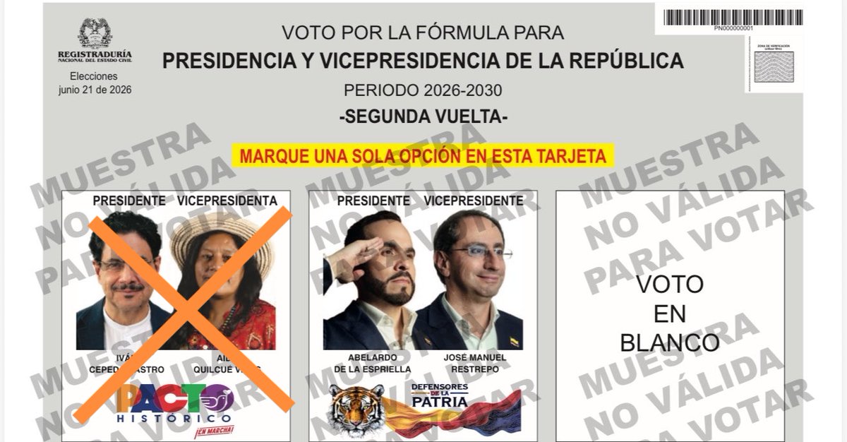 iAmDanielCol's tweet photo. @Jhonffonseca Para nada papá, máximo apoyo a quien realmente está del lado de la vida y el progreso. https://t.co/nDR7sQ6Oik