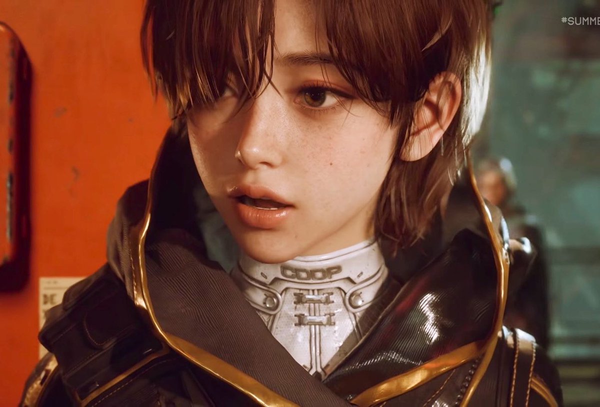 LeonErikZ's tweet photo. A first look at our new protagonist Evie! 
#StellarBlade #StellarBladeBloodrain https://t.co/GlcwiTGWro