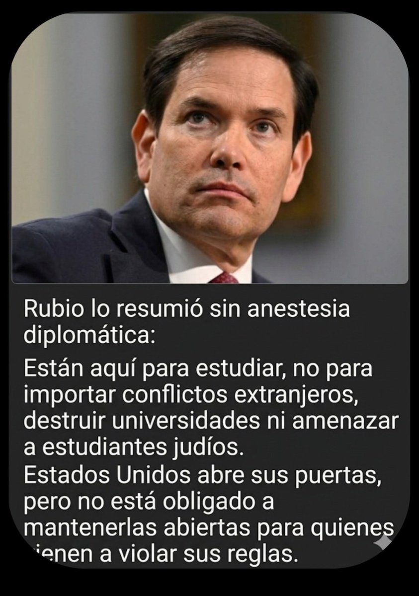 msainu86's tweet photo. EXELENTE
SR. MARCO RUBIO
SON LOS REVOLTOSOS EXPORTADOS
Y
FINANCIADOS
POR
LAS ONG'S
FACHADAS DE
SOROS https://t.co/rEPZAJM62v