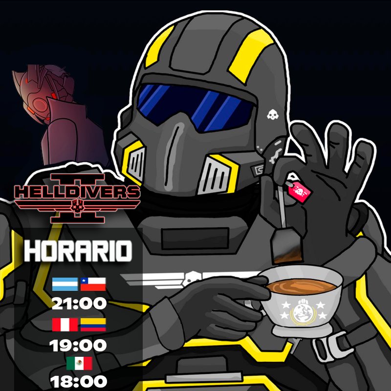 UmbraVerod's tweet photo. Noche de #helldivers2
En https://t.co/PkEENPat2b https://t.co/MpNZ9FPmSp