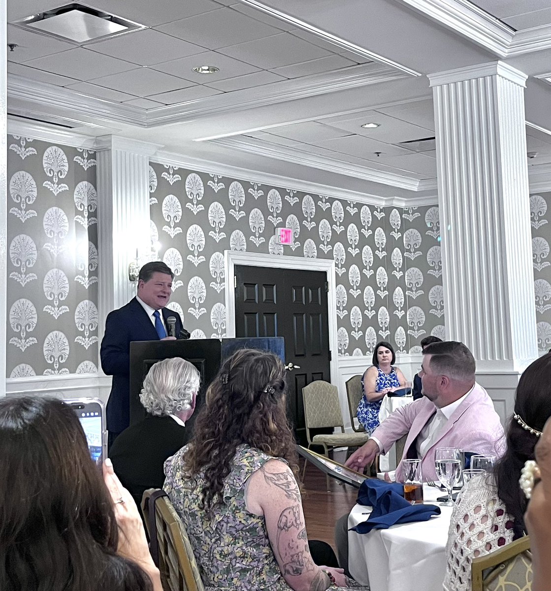 licityropp's tweet photo. Thrilled to celebrate @oranpsmith receiving the Order of the Palmetto today - SC’s highest civilian honor! Oran is a true public servant, mentor, and friend, with decades of service to our state. Truly no one is more deserving of this recognition - congratulations!! https://t.co/zu0nZfvfZf