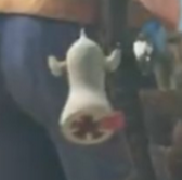 Ada2987_art's tweet photo. I am never happy to break stuff like this cause Giginox does not deserve being left to rot for years but that looks like a Khezu plushie
It has wing flaps and a tiny tail like most its plushies, along with stick out tongue
Gigis have completely different anatomy https://t.co/p8I7nKxNZk