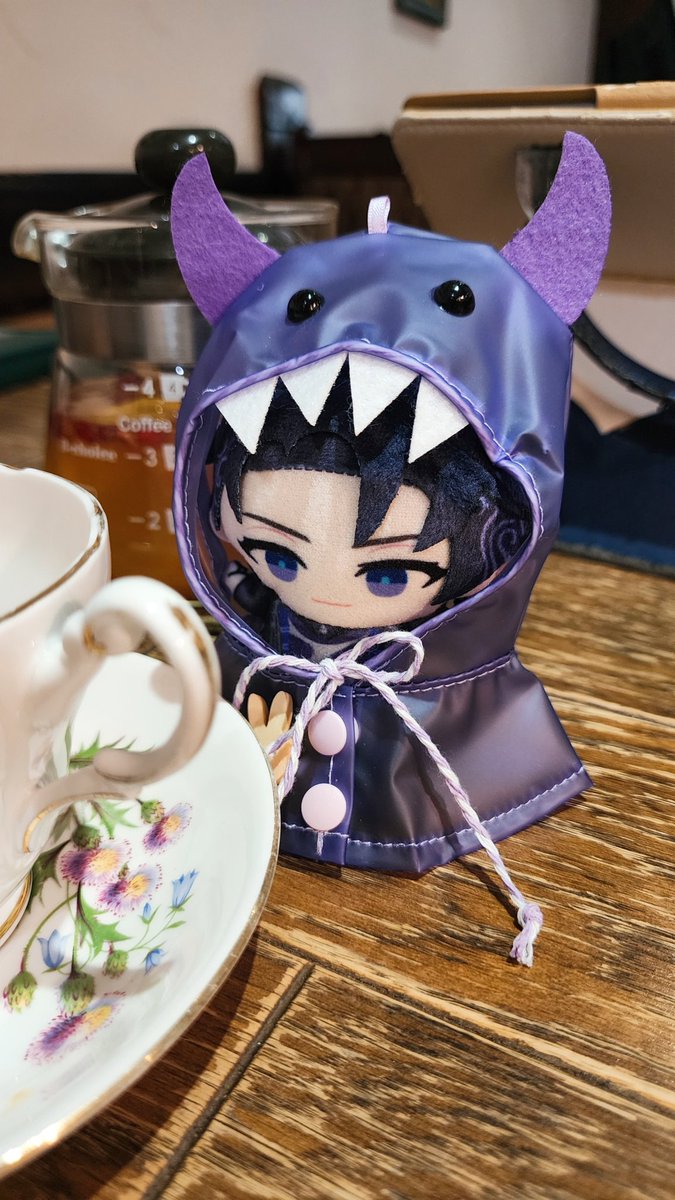 ちゃそりーぬさまご確認用！ Saw this lil raincoat at Shelly Coco and thought it was perfect