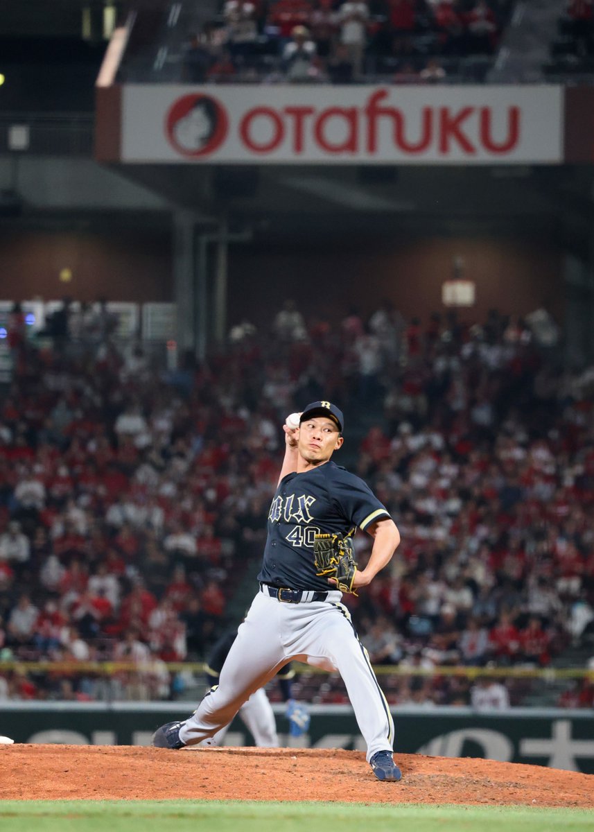 workingirlmn's tweet photo. オリックスの5番手は岩嵜翔さん
速球で広島打線を押し込んでいた
2026-6-5 マツダスタジアム
セ・パ交流戦 https://t.co/k8meqKYFsE