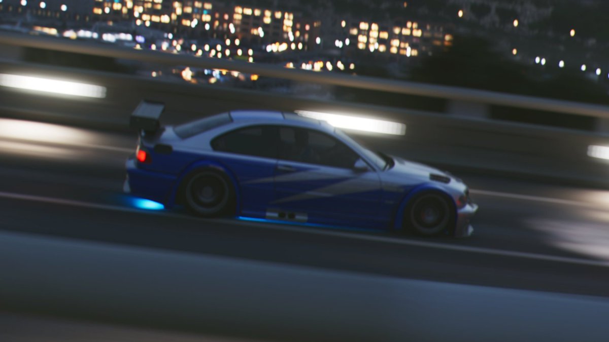 LittleBigSpikey's tweet photo. The BMW M3 GTR from Need for Speed Most Wanted truly is the most iconic car in racing games at this point https://t.co/AgQNLSt3RI