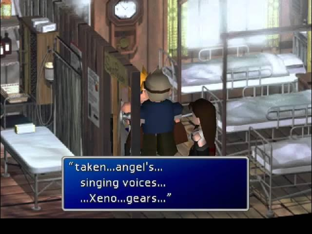 Palbote's tweet photo. Muy bonito el FF7 Revelation, pero mas les vale dejar la referencia a Xenogears. https://t.co/pG5iRtjgfP