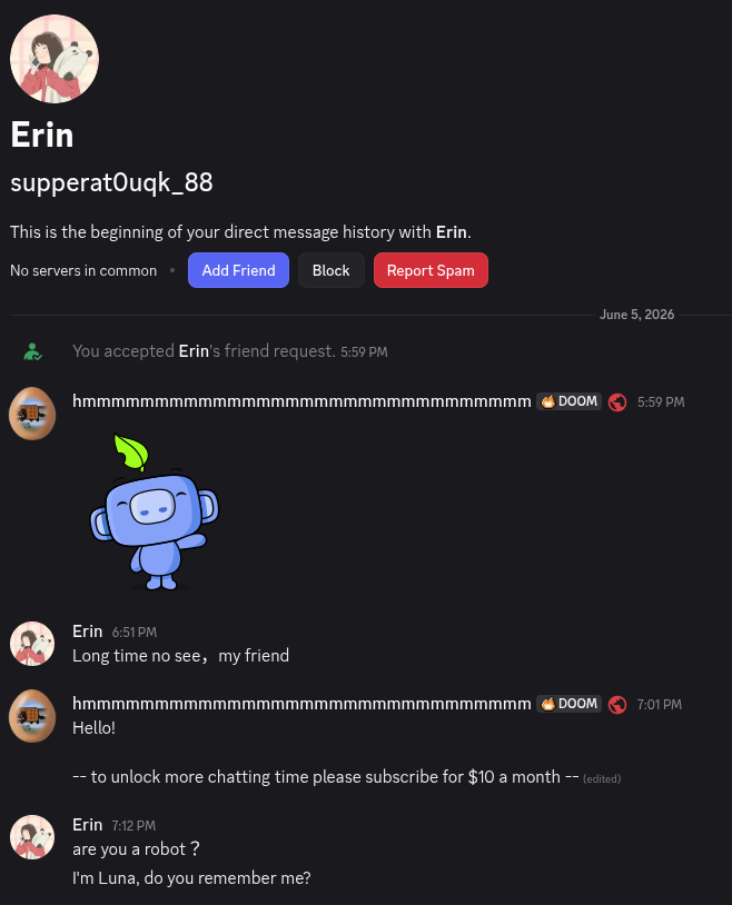 coruuupt's tweet photo. i love discord bots https://t.co/5jiqJqxA6u